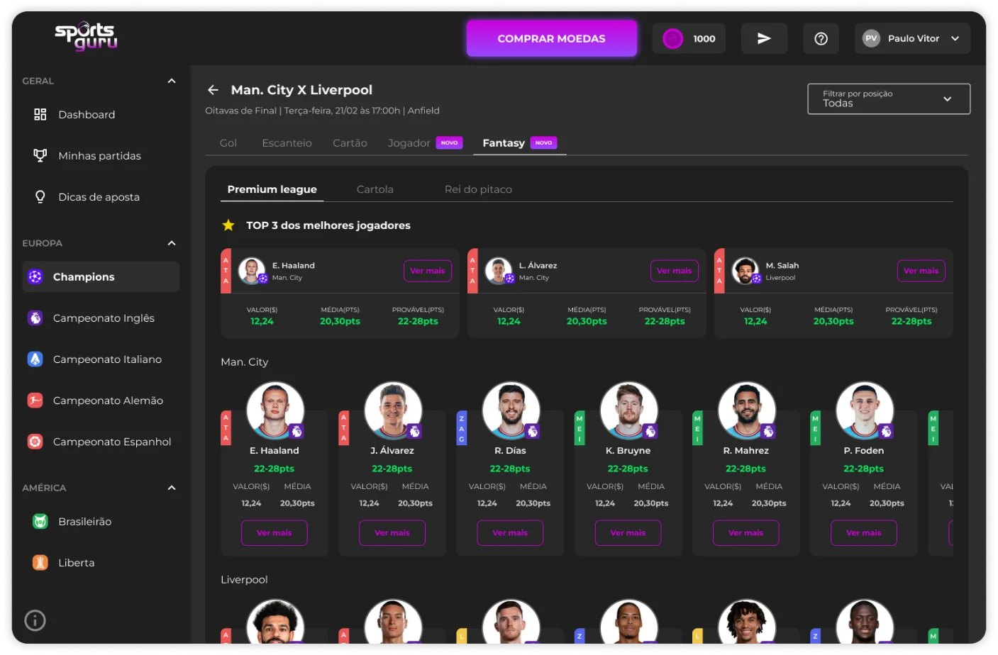 fantasy sports guru